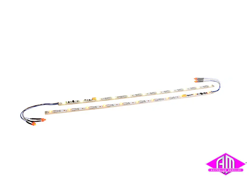50708 - Digital Led Lighting Strip + Integrated Digital Decoder And Taillight - 255Mm - 11 Leds - Warm White 1