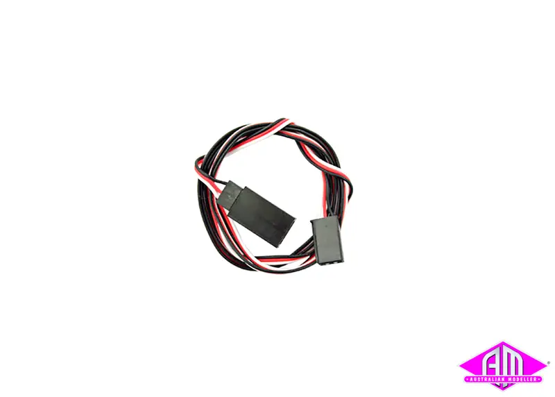 51810 - Servo Extension Cable - 3-Pole J/R Plug On Socket J/R / Futaba - 75Cm Length 1