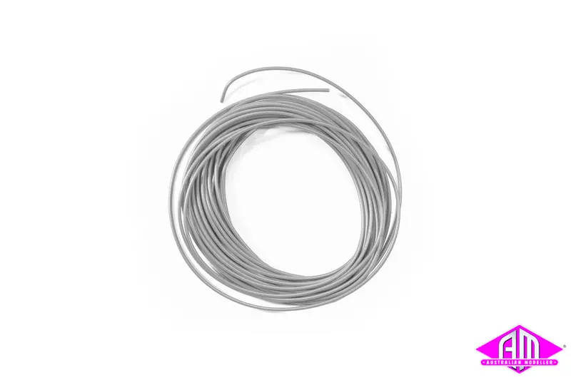 51946 - Super Thin Cable - 0.5Mm Diameter - Awg36 - 10M Bundle - Grey 1