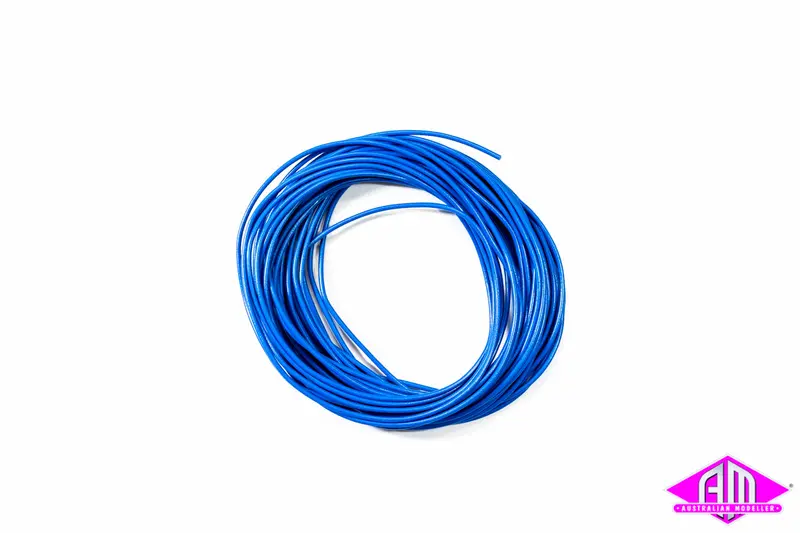 51949 - Super Thin Cable - 0.5Mm Diameter - Awg36 - 10M Bundle - Blue 1