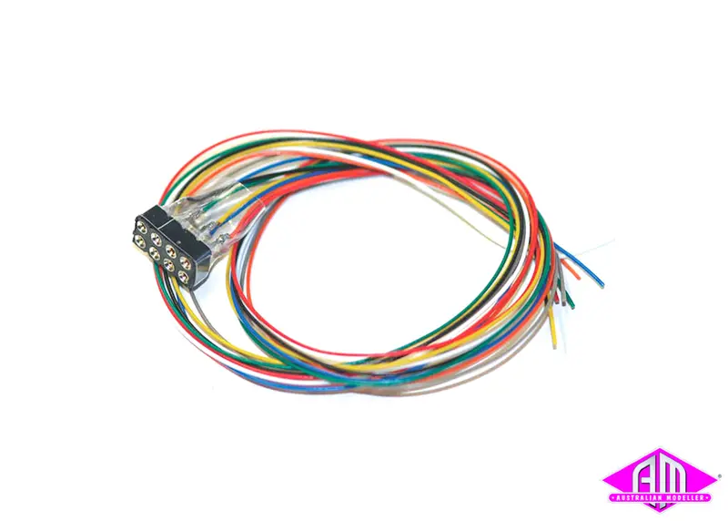 51950 - Cable Harness + 8-Pin Plug According To Nem 652 - Dcc Colour - Length 300Mm 1