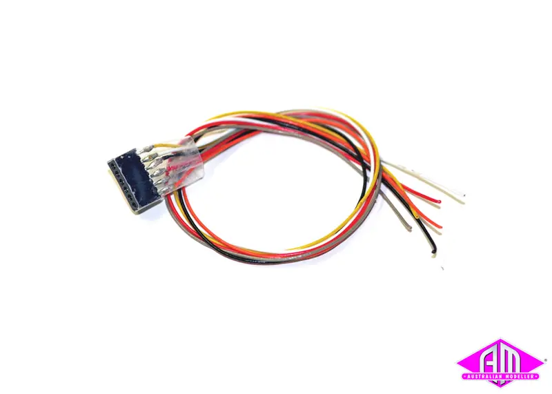 51951 - Cable Harness + 6-Pin Plug According To Nem 651 - Dcc Colour - Length 300Mm 1