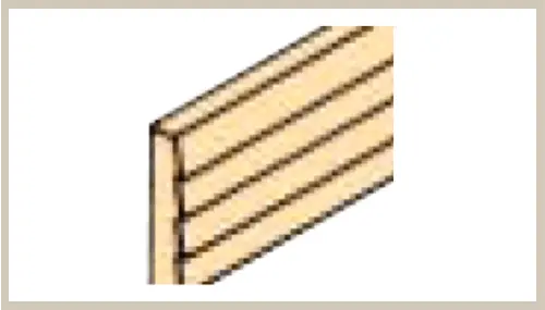 521-6003 - Clapboard Siding - 1/8" 1