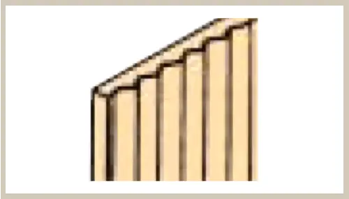 521-6020 - Corrugated Siding - 1/16" Spacing 1