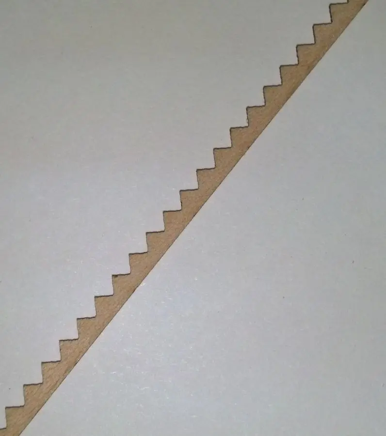 521-6040 - Stair Stringer (Ho Scale) 1