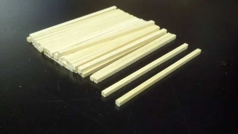 521-6060 - Switch Railroad Ties (Ho Scale) 1