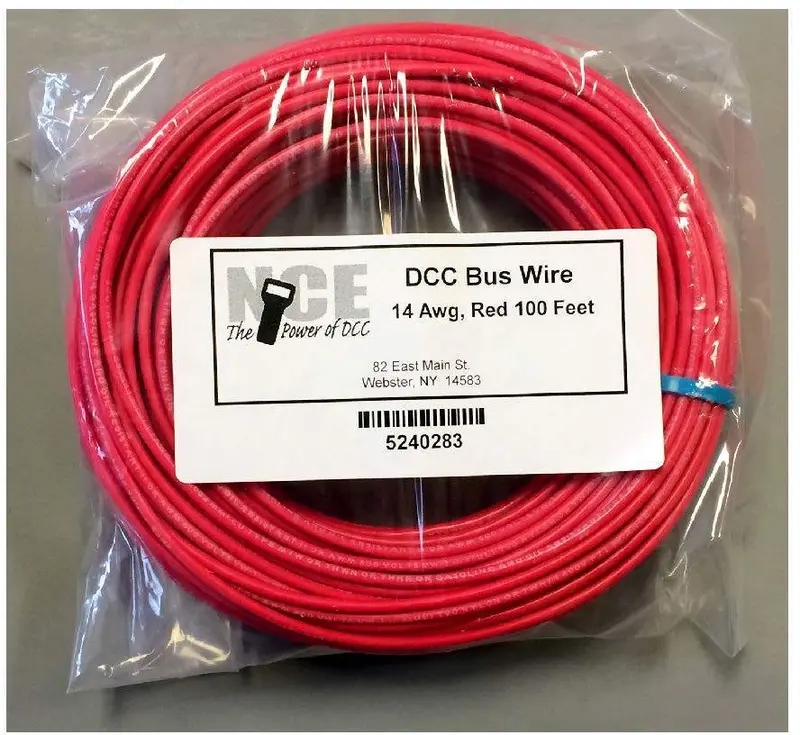 524-283 - Dcc Main Bus Wire - Red - 30M 1