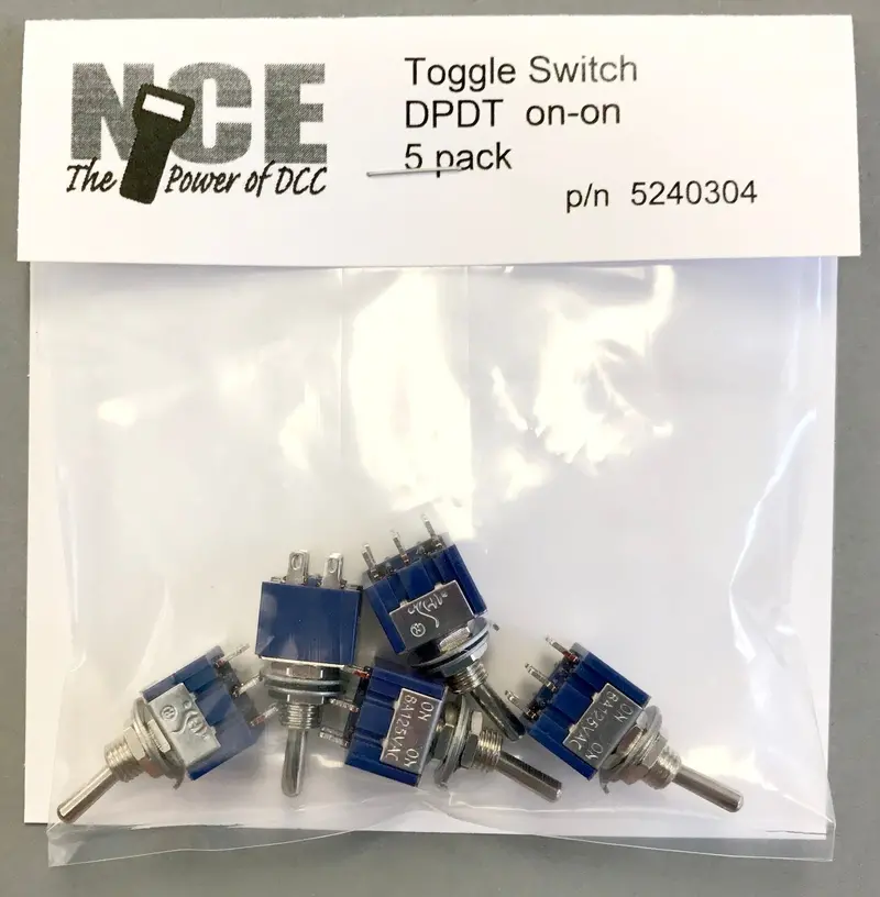 524-304 - Dpdt Toggle Switch On/On - 5Pc 1