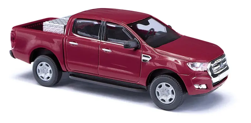 52843 - Ford Ranger - Wine Red With Aluminum Box (Ho Scale) 1