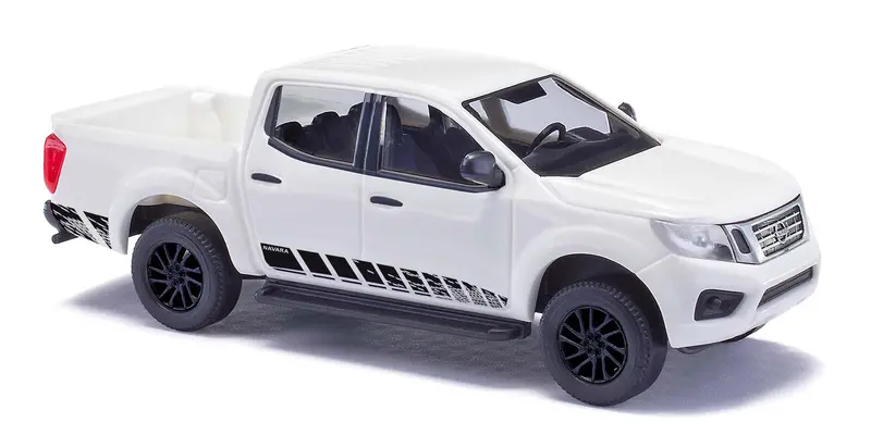 53712 - Nissan Navara - N-Guard - White (Ho Scale) 1