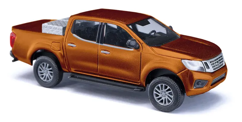 53720 - Nissan Navara - Gold Metallic With Aluminum Box (Ho Scale) 1