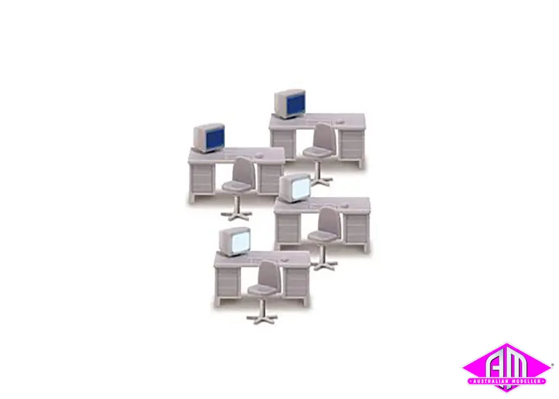 5402 - Office Set (Ho Scale) 1