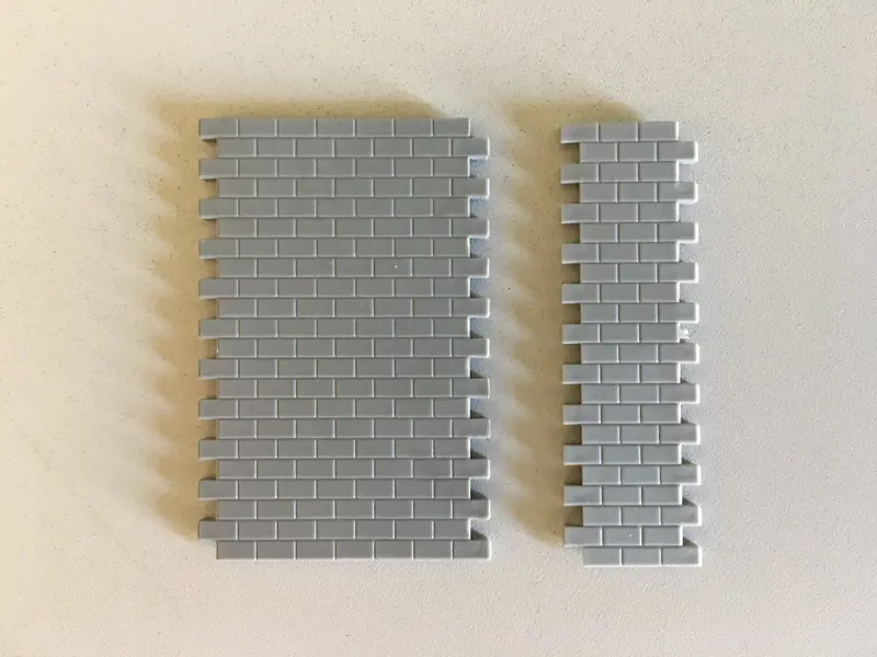541-1006 - Concrete Blocks - Short Sections (Ho Scale) 1