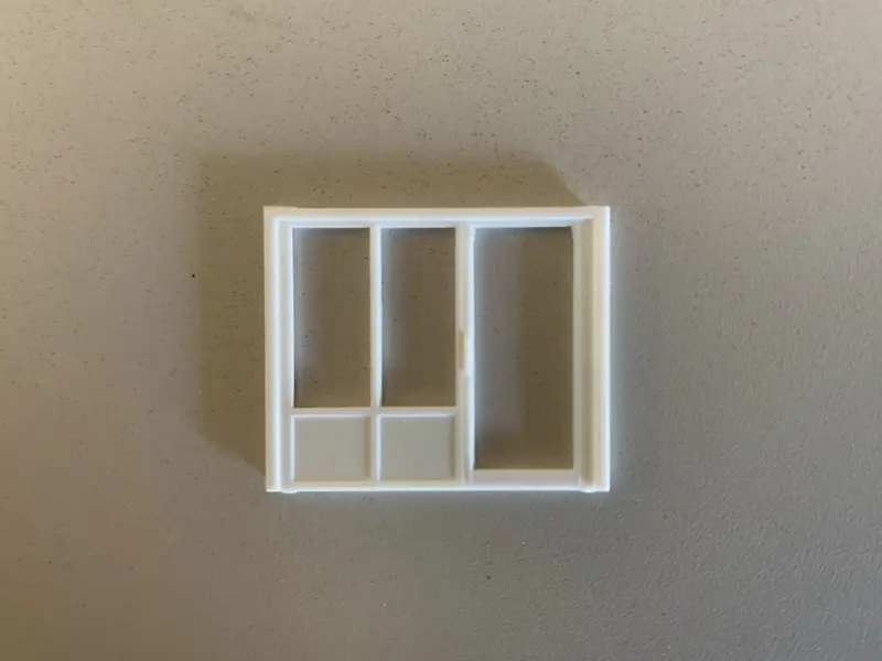 541-1105 - Office Front - 1 Door/2 Windows (Ho Scale) 1