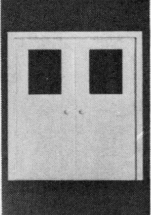 541-1111 - Double Door W/Window (Ho Scale) 1