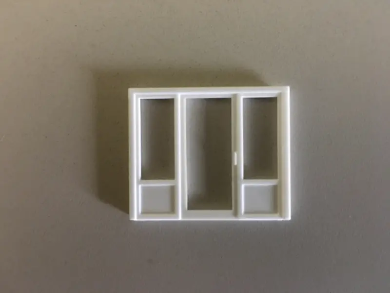 541-1115 - 2 Window & Center Door Combo (Ho Scale) 1