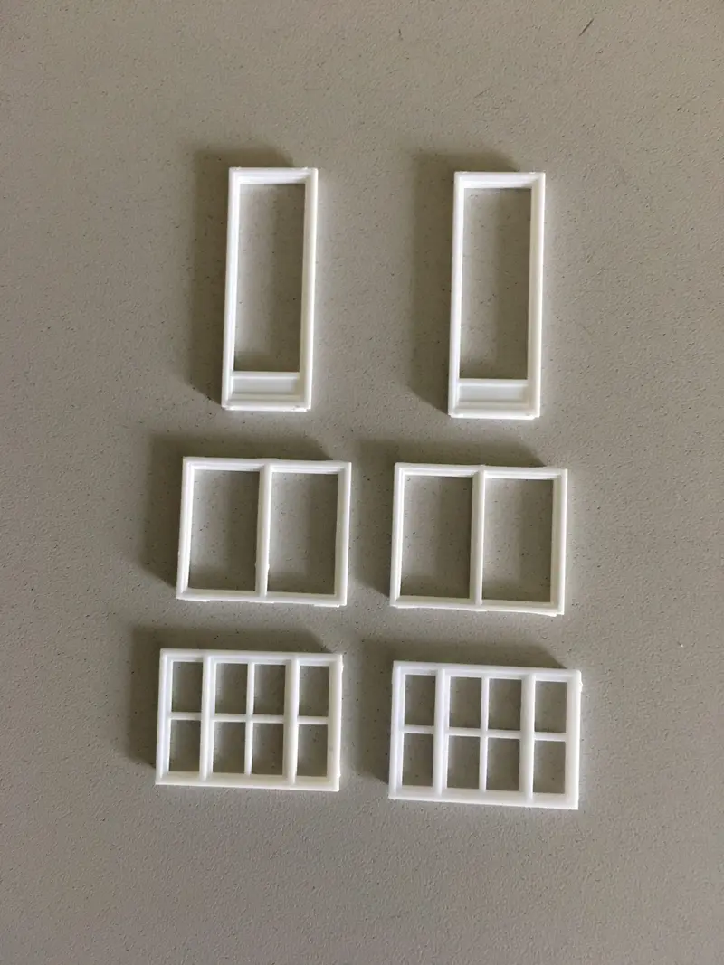 541-1201 - Assorted Windows (Ho Scale) 1
