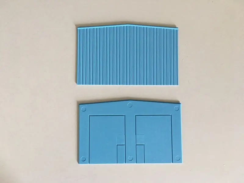 541-2009 - Enginehouse - End Walls (Ho Scale) 1