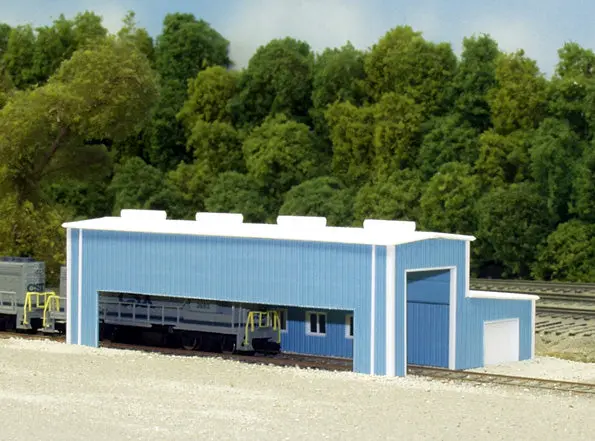 541-8008 - Atkinson Engine Facility Kit - Blue (N Scale) 1