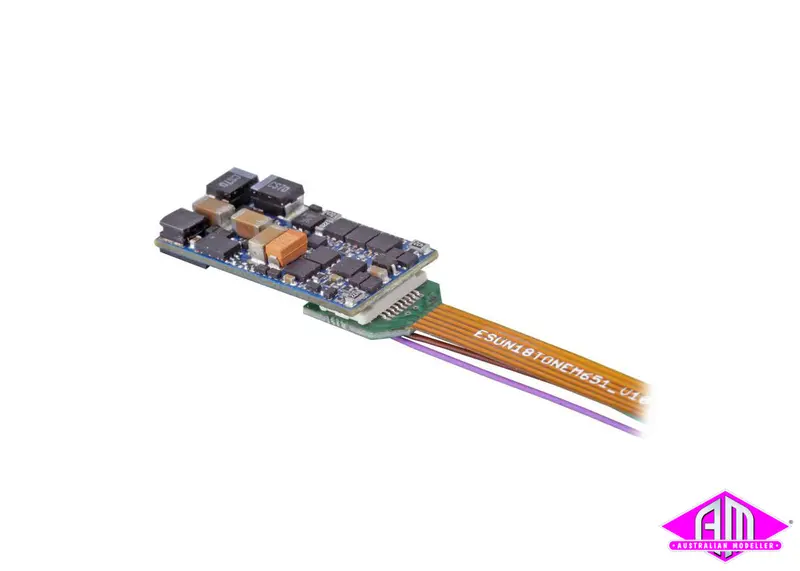 58820 - Loksound 5 Micro Dcc "Blank Decoder" - 8-Pin Nem652 (Tt/Ho/N Scale) 1