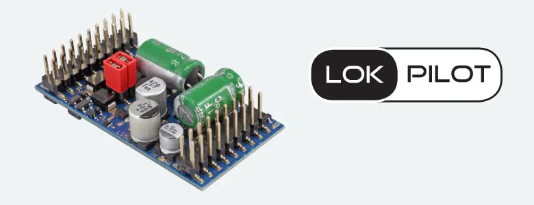 59325 - Lokpilot 5 L Dcc Powerpack Pinheader With Adaptor Board (I/G/O Scale) 1