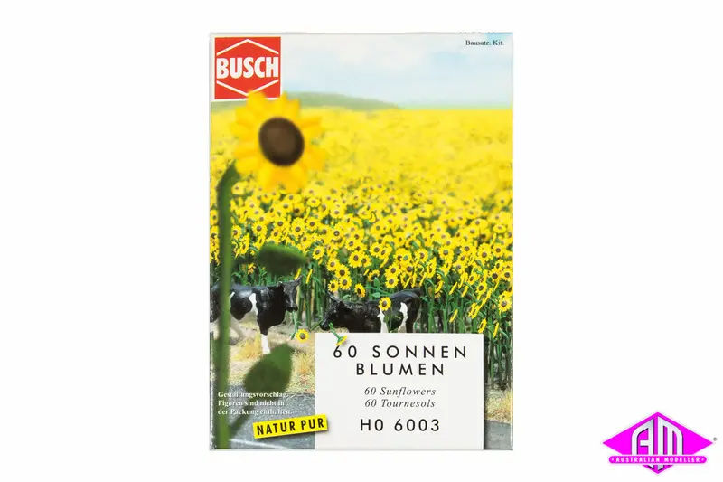 6003 - Sunflower Field 60Pc (Ho Scale) 1