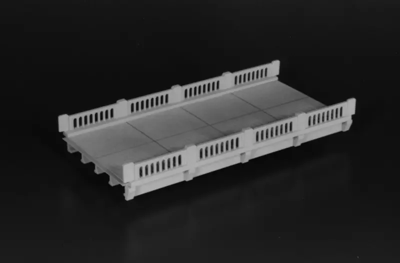 628-0151 - 50' Early Highway Overpass Kit (N Scale) 1
