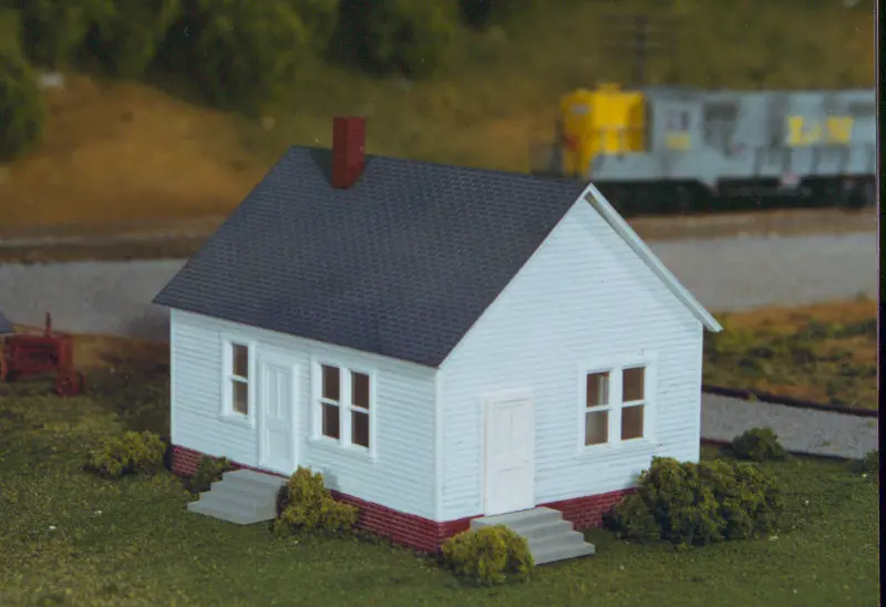 628-0201 - Maxwell Avenue Home Kit - 201 (Ho Scale) 1