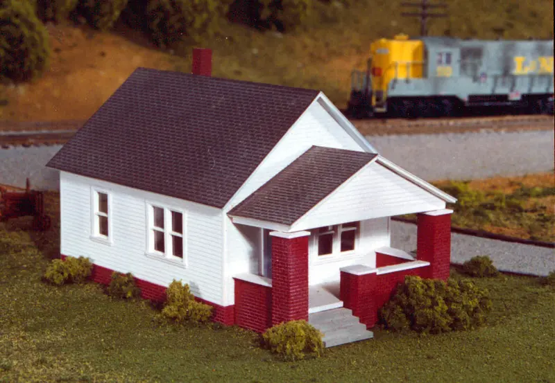 628-0202 - Maxwell Avenue Home Kit - 202 (Ho Scale) 1