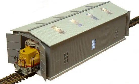 632-2911 - Locomotive Maintenance Shed (Ho Scale) 1