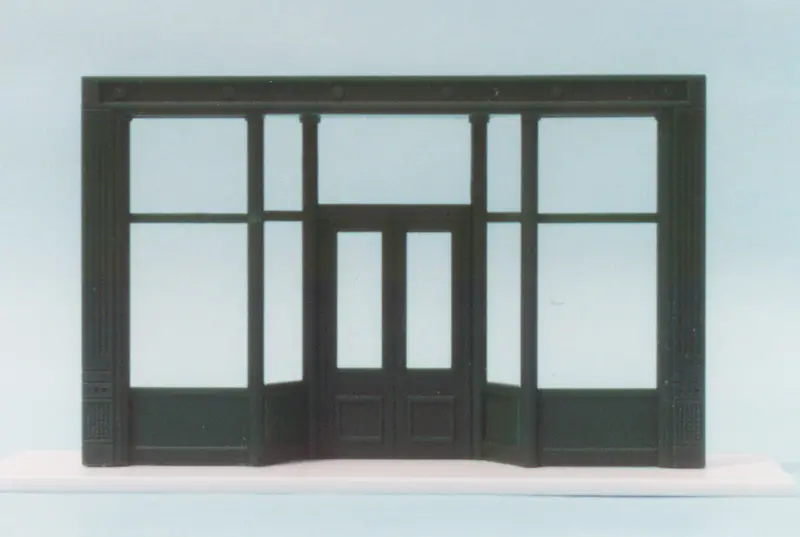 699-0001 - 20Ft. Store Front - Recessed Entry (Ho Scale) 1