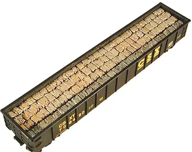 7222 - Baled Scrap Wagon Load - For Gondolas (Ho Scale) 1