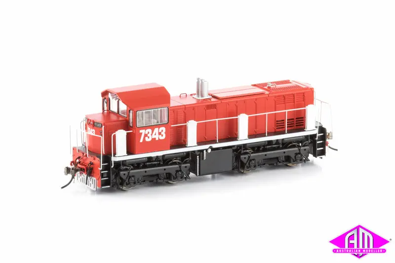 73 Class Locomotive 7343 Red Terror 73-11 Ho Scale 1