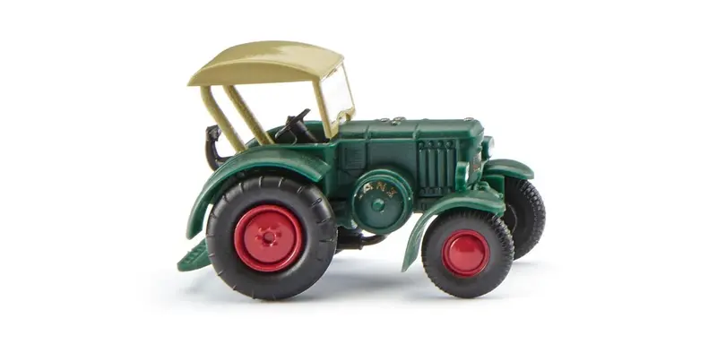 781-95138 - Lanz Bulldog With Roof - Green (N Scale) 1