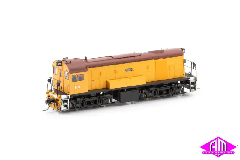 800 Class Locomotive 803 Traffic Yellow 1