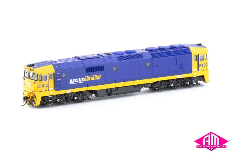 81 Class Locomotive Pacific National Intermodal 8102 1