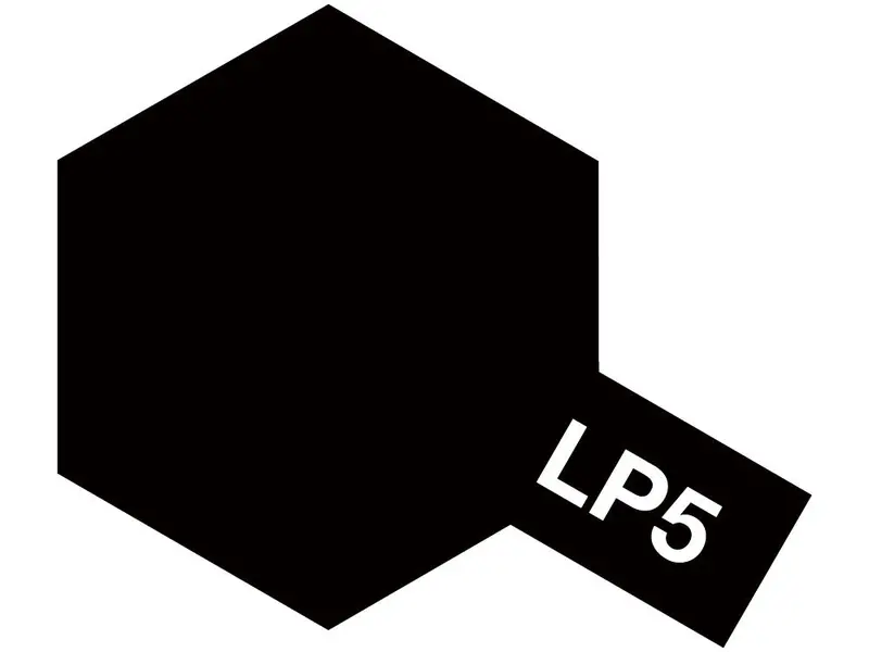 82105 - Lacquer - Semi Gloss Black - Lp-5 (10Ml) 1