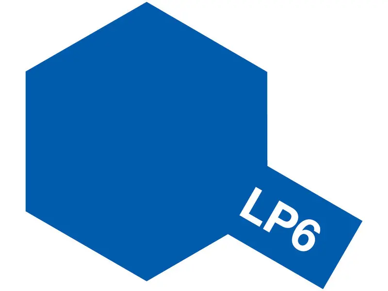 82106 - Lacquer - Pure Blue - Lp-6 (10Ml) 1