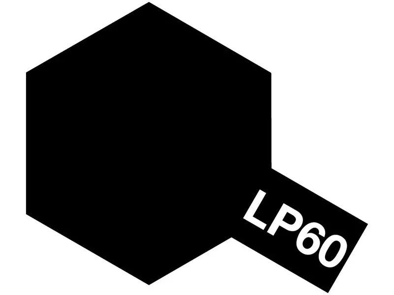 82160 - Lacquer - Nato Black - Lp-60 (10Ml) 1