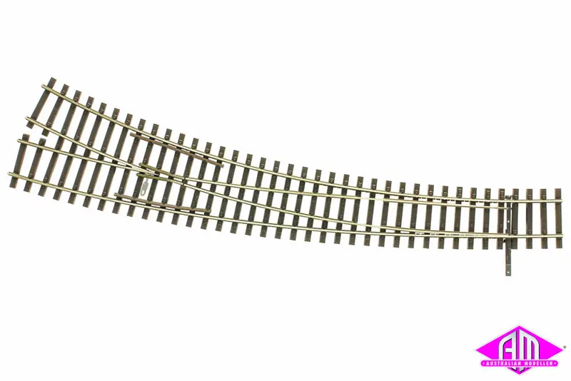 85313 - Right Hand Curved Point - Code 83 - R 484/778Mm - 9/12 Deg (Ho Scale) 1