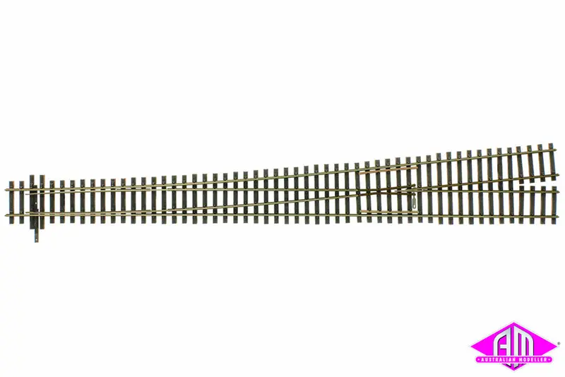 85347 - Left Hand Point - Code 83 - R 2200 - 6.34 Deg - Ew6 - 1:9 (Ho Scale) 1