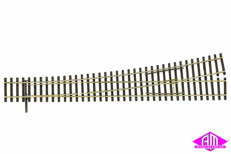 85354 - Left Hand Point - Code 83 - R 1350Mm - 9/12 Deg (Ho Scale) 1