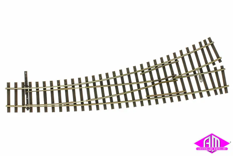 85364 - Left Hand Curved Point - Code 83 - R 425/866Mm - 11/15 Deg (Ho Scale) 1