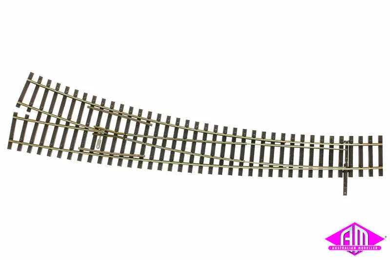 85373 - Right Hand Curved Point - Code 83 - R 543/934Mm - 9/12 Deg (Ho Scale) 1