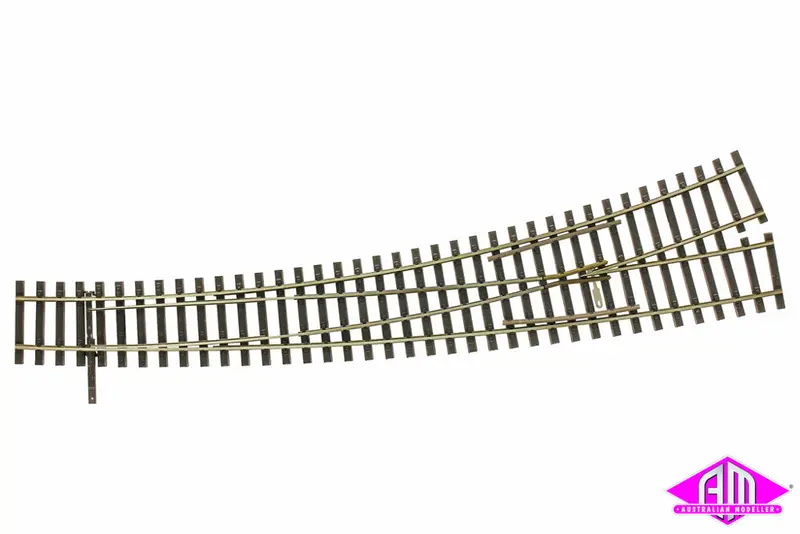 85374 - Left Hand Curved Point - Code 83 - R 543/934Mm - 9/12 Deg (Ho Scale) 1