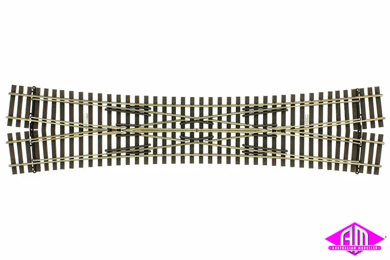 85391 - Double Slip - Baeseler Type - Code 83 - R 1050Mm - 15 Deg (Ho Scale) 1