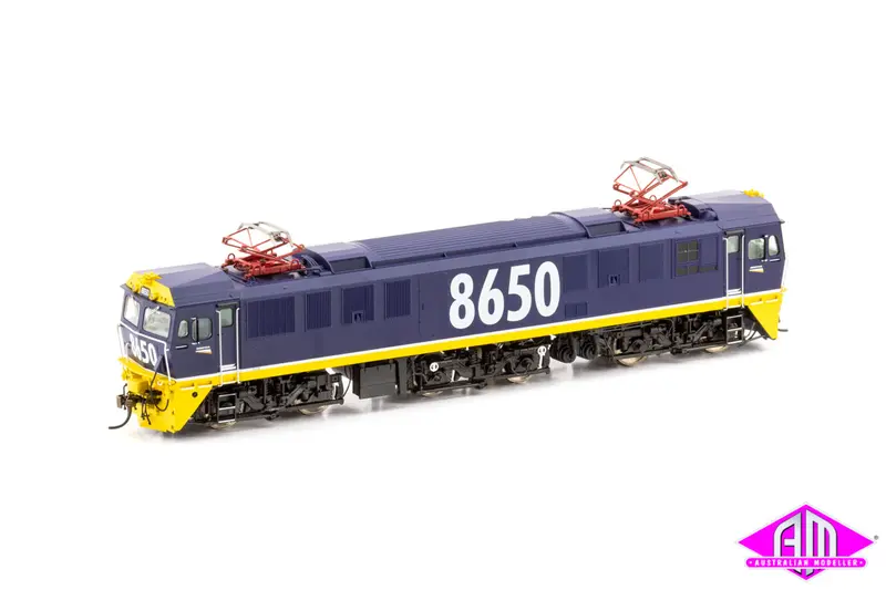 8650 Tri-Bogie, Freight Rail Blue Ho Scale 1