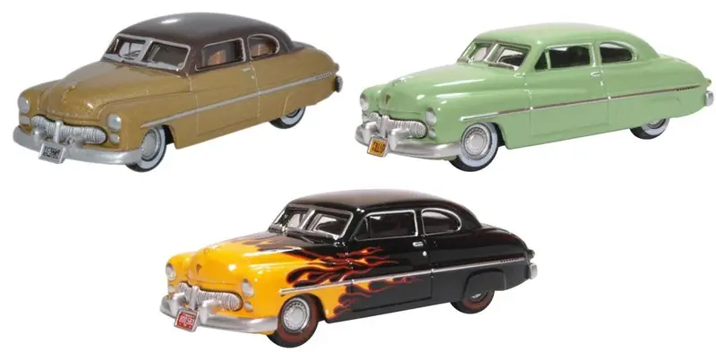 87Set002 - 1949 Mercury - 70Th Anniversary Set - 3Pc (Ho Scale) 1