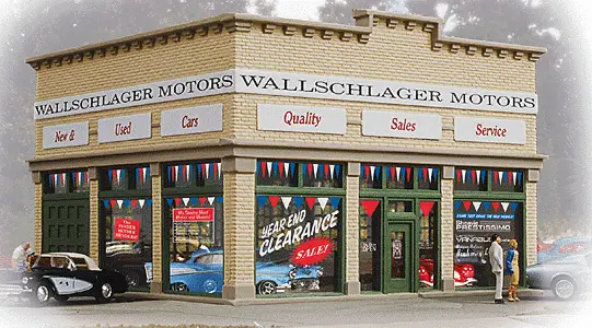 931-805 - Wallschlager Motors Pre Built (Ho Scale) 1