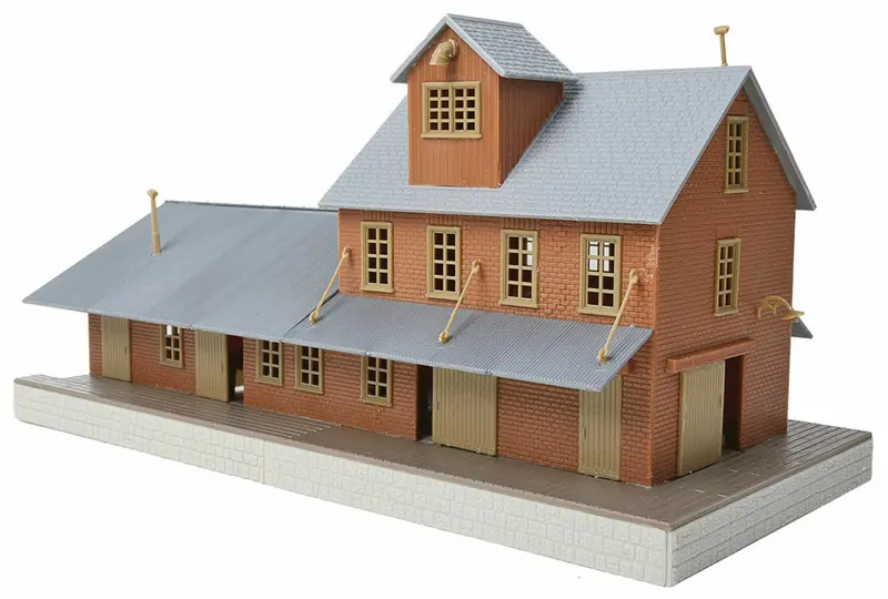 931-918 - Brick Freight House Kit (Ho Scale) 1